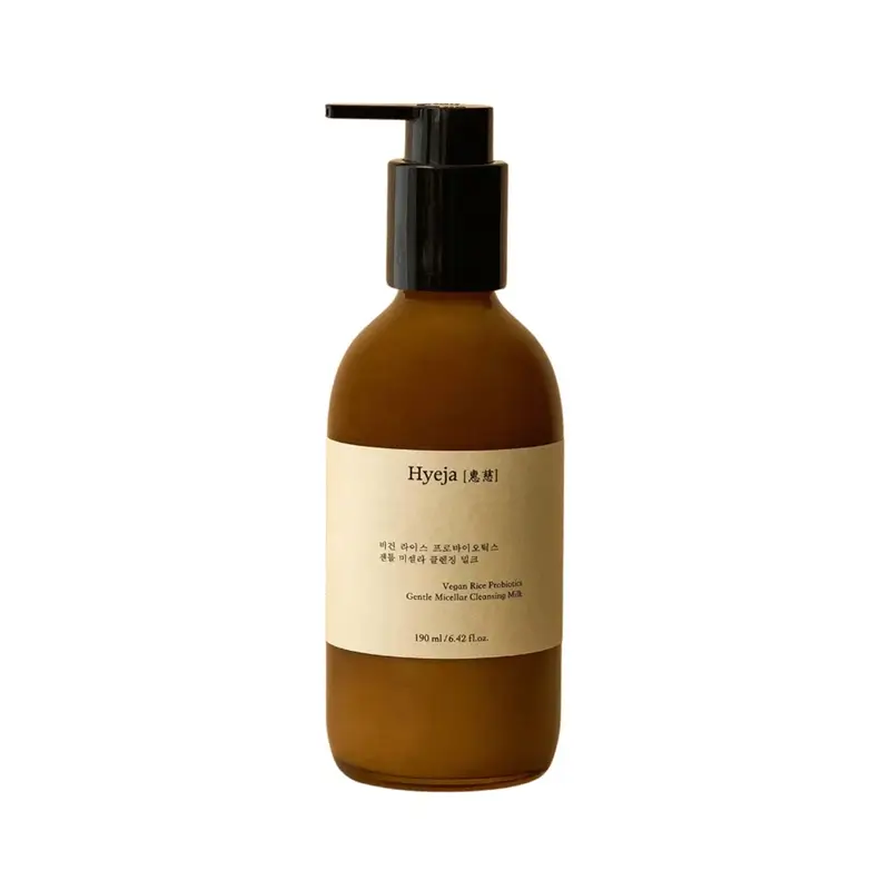 Hyeja Vegan Rice Probiotics Gentle Micellar Cleansing Milk , 190 ml