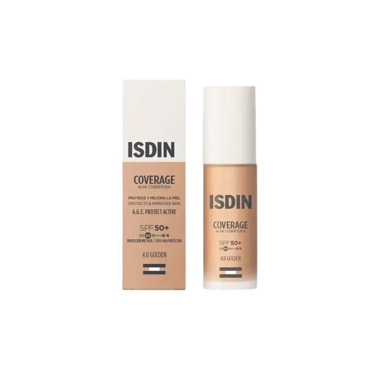 Isdin Coverage 4.0 Golden Spf50+, 30 gr