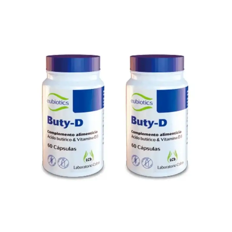 Eubiotics Buty-D, 2 x 60 capsules