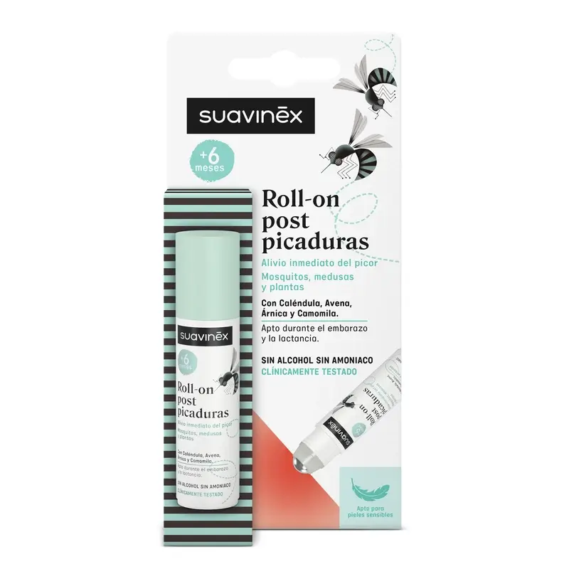 Suavinex Roll-On Post-Injury, +6 Months, 15 Ml