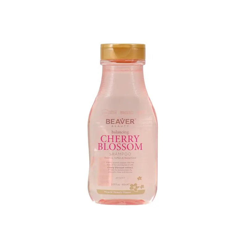 Beaver Minitalla Sebum-regulating Shampoo Cherry Blossom , 60 ml
