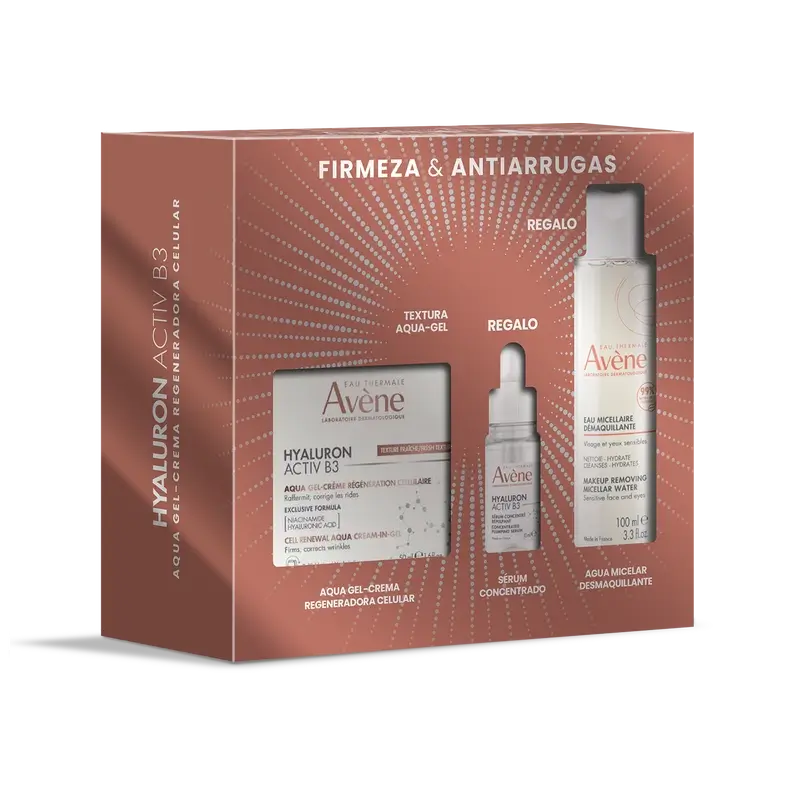 Avène Pack Acg Hyaluron 50Ml + Micellar Water 100Ml + Serum 10Ml