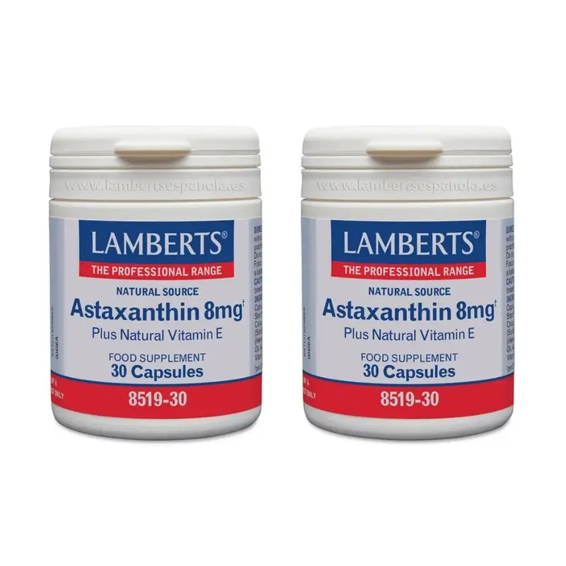 Lamberts Astaxanthin With Vitamin E , 2X30 Capsules