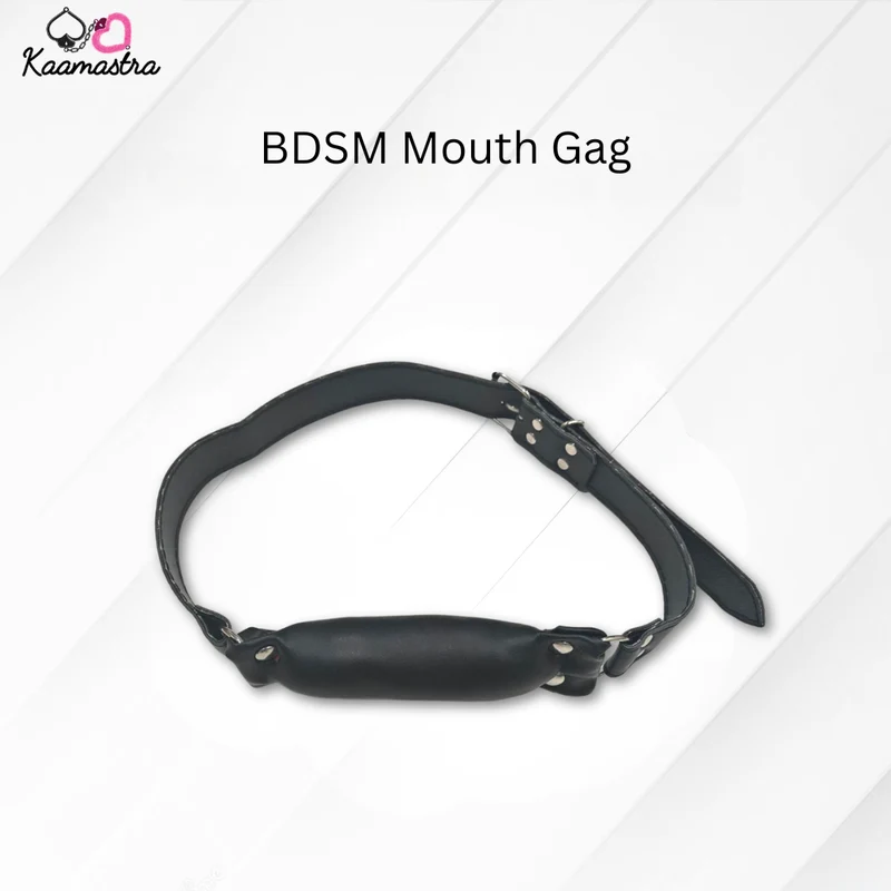 Kaamastra Padded Pillow Mouth Gag -Black