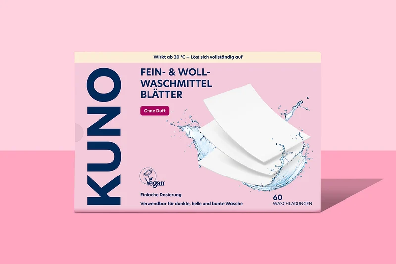 Wollwaschmittel Blätter