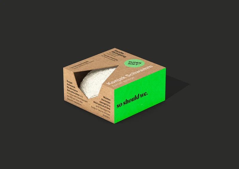 Konjac-Schwamm