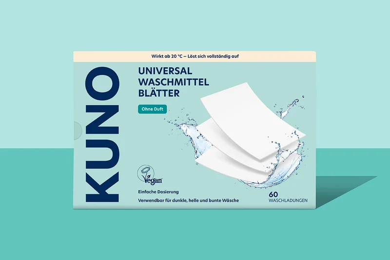 Vollwaschmittel Blätter – Ohne Duft