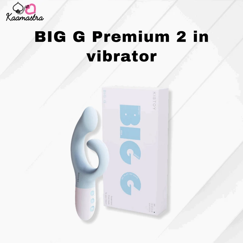 BIG G Premium 2 in rabbit vibrator for women