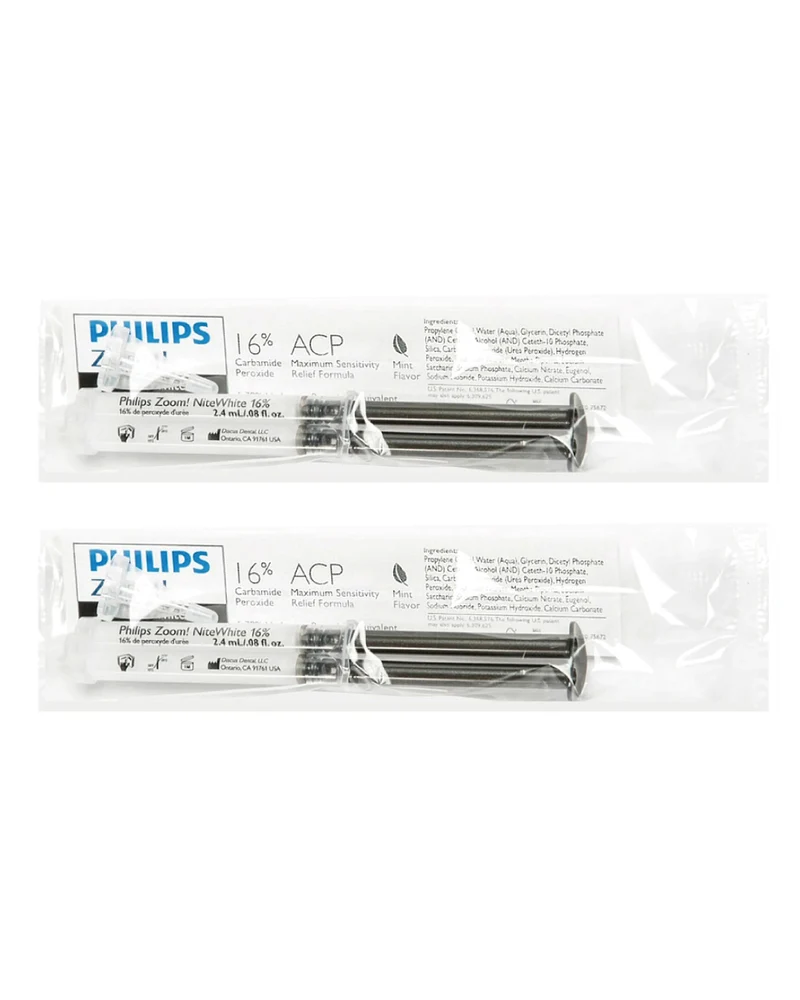 Philips Zoom NiteWhite 16% - Teeth Whitening 2.4ml | 2 units
