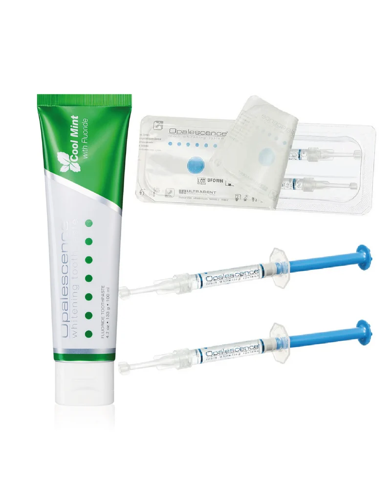 Opalescence Kit - Opalescence PF 16% 2 Uni + Original Cool Mint Whitening Paste 100 ml | Home Teeth Whitening Kit