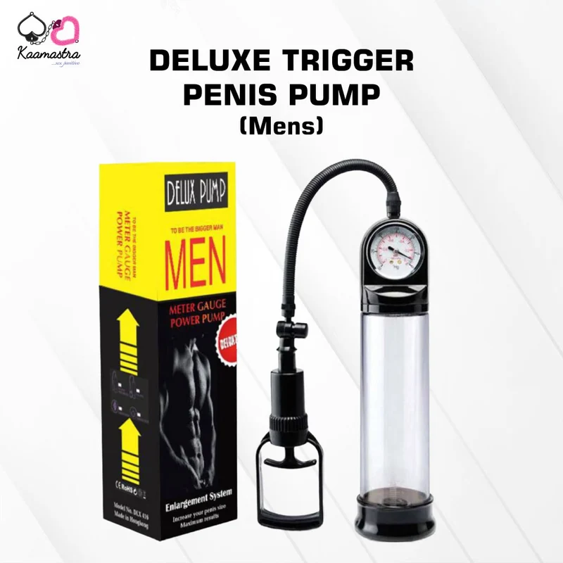 Kaamastra Mens DELUXE TRIGGER PENIS PUMP