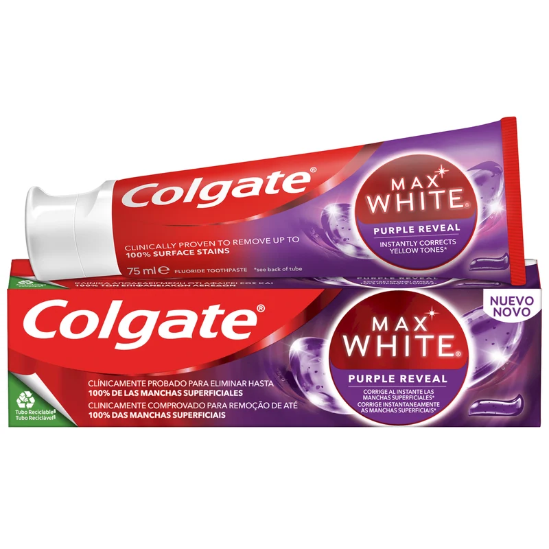 Max White Purple Toothpaste