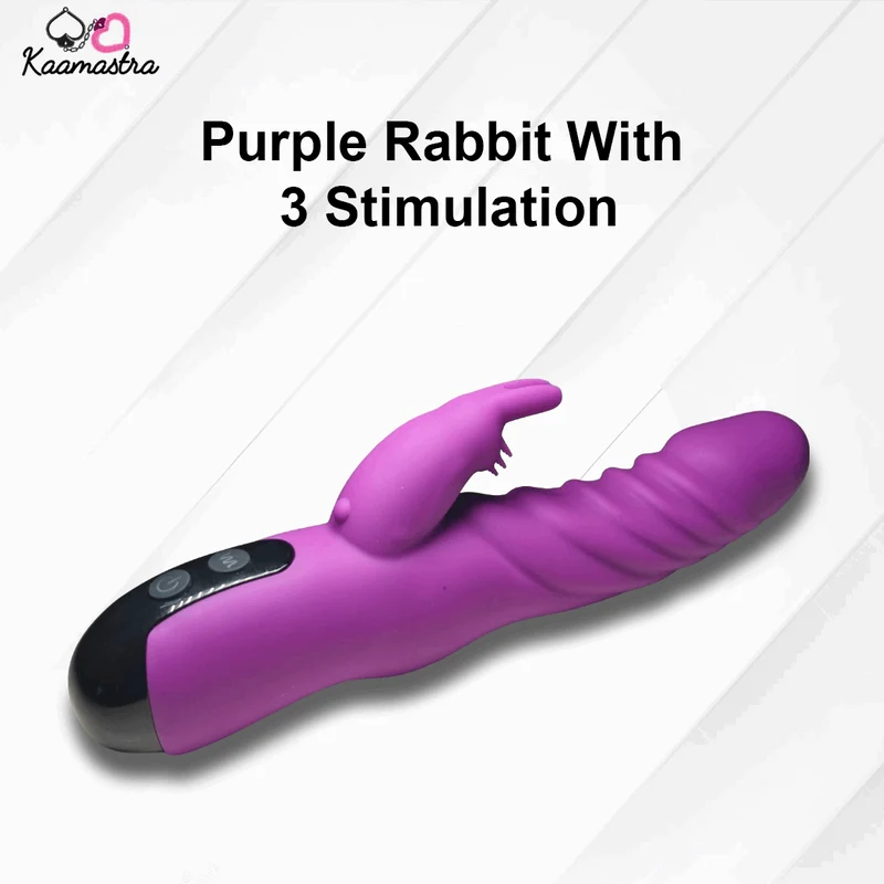 Kaamastra Pink Rabbit Dildo Vibrator for Women