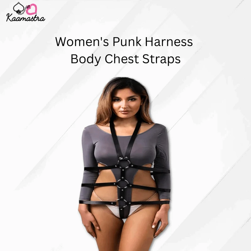 Kaamastra's Women's Punk Harness Body Chest Straps