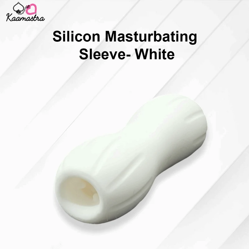 Kaamastra's Silicon Masturbating Sleeve White