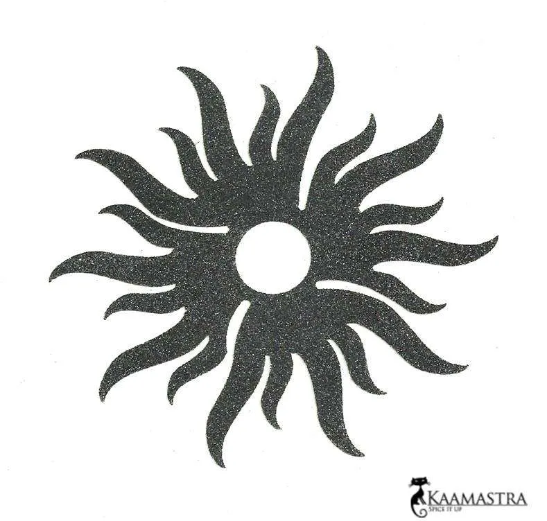 The Black Curl Navel Jewel