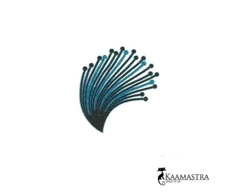 The Blue Peacock Spread Body Jewel