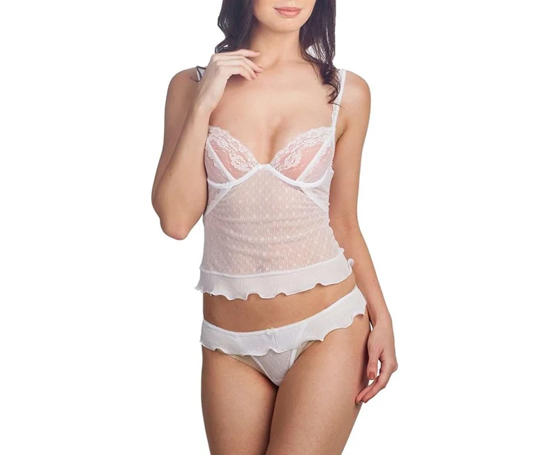 Kaamastra flutter shorty cami set
