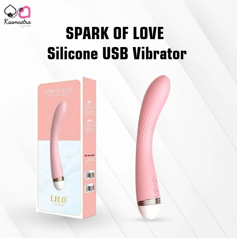 Kaamastra SPARK OF LOVE Silicone USB Vibrator