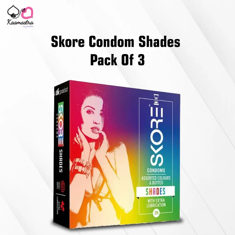 Skore Condom Shades Pack of 3