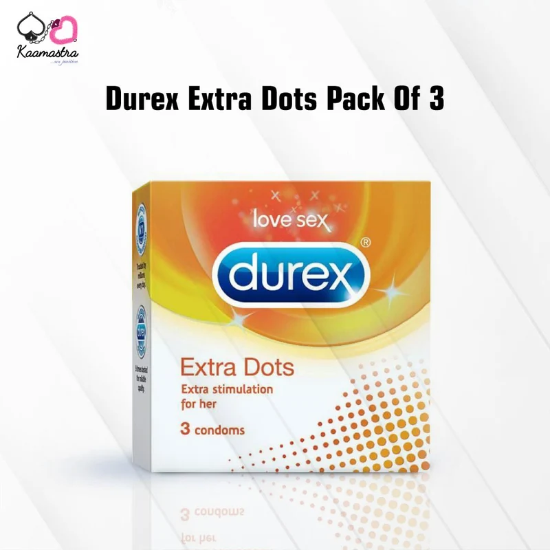 Durex Extra Dots Pack Of 3