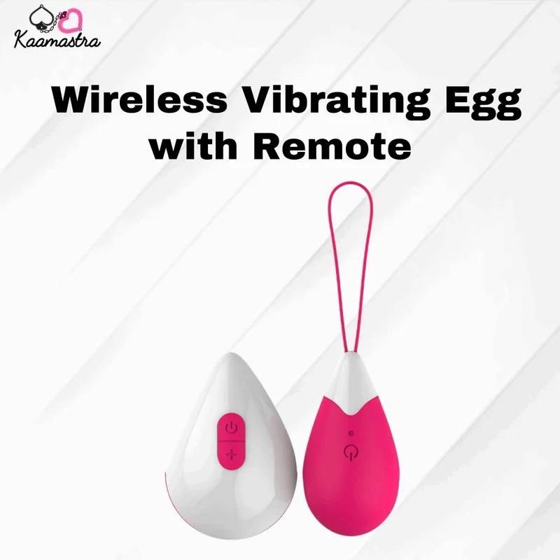 Kaamastra Wireless Vibrating Egg with Remote