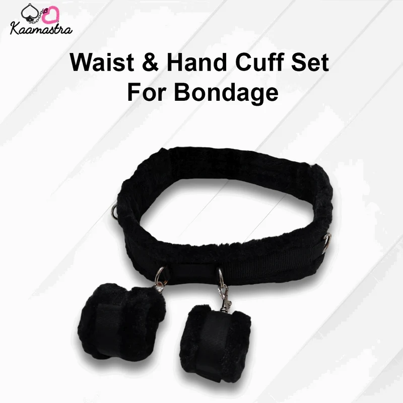 Kaamastra's Waist & Hand Cuff Set for Bondage