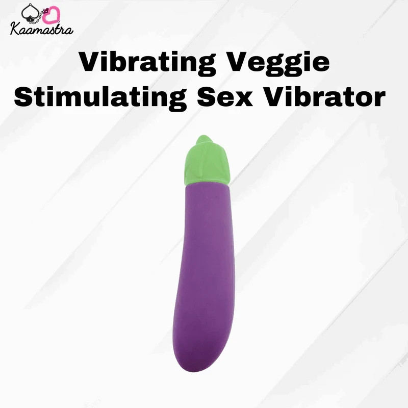 Kaamastra Vibrating Veggie Stimulating Sex Vibrator