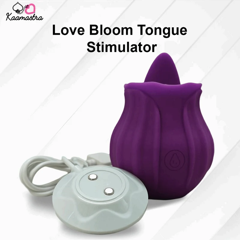 Kaamastra's Love Bloom Tongue Stimulator