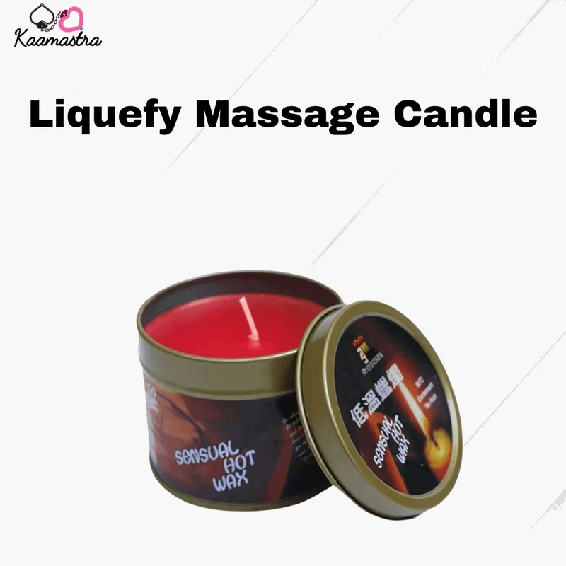 Liquefy Massage Candle on Kaamastra