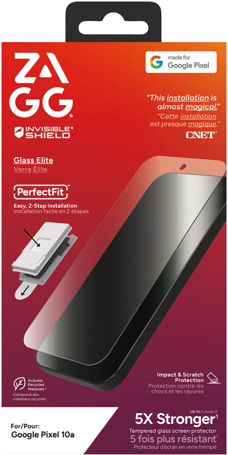 InvisibleShield Google Pixel 10a Glass Elite Screen Protector