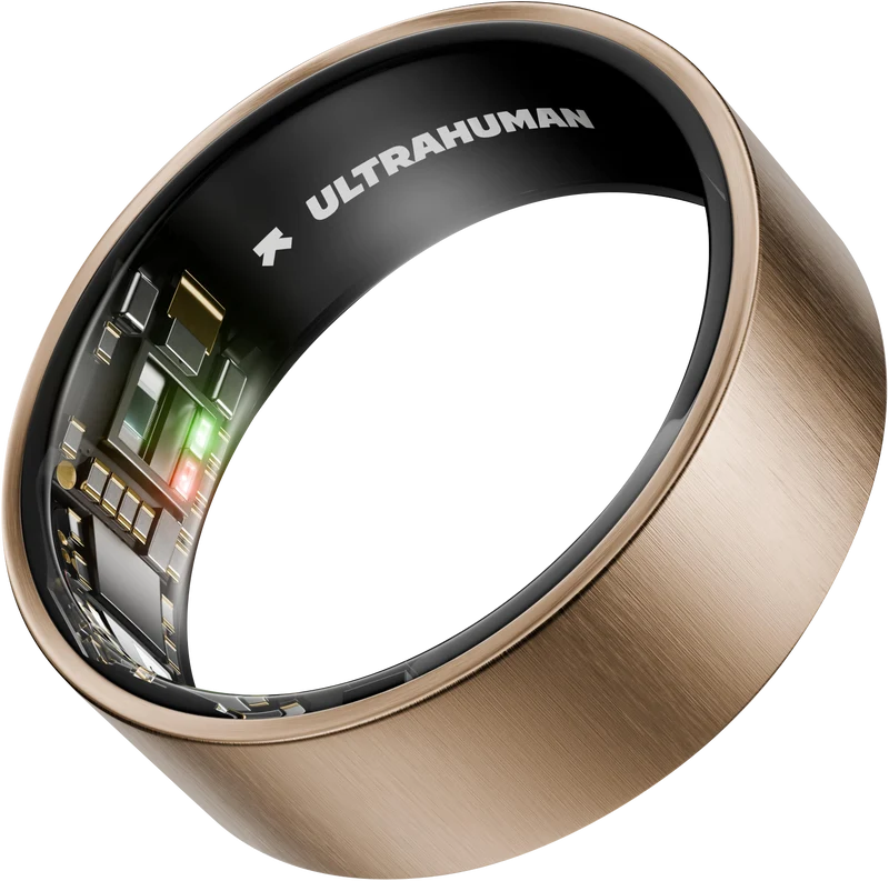 Ultrahuman Ring Air Size 10 Brushed Rose Gold